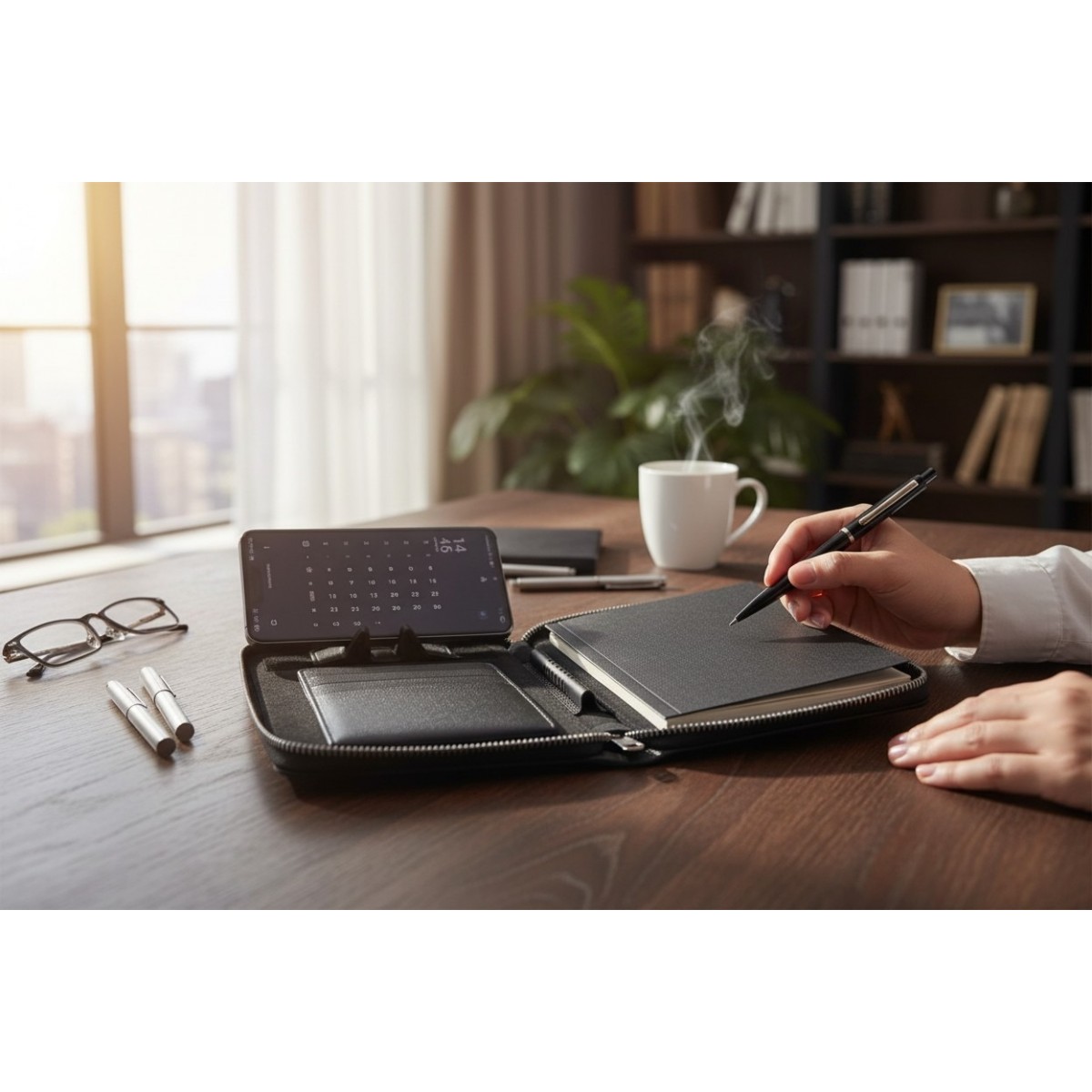 Rubicon Premium Çok Fonksiyonlu Organizer - Protofolio Çanta 18x14 cm