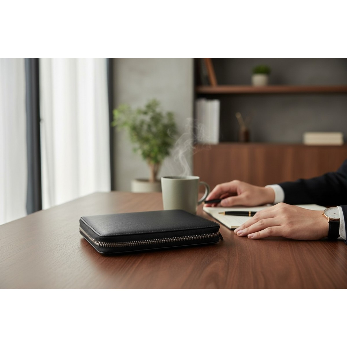 Rubicon Premium Çok Fonksiyonlu Organizer - Protofolio Çanta 18x14 cm