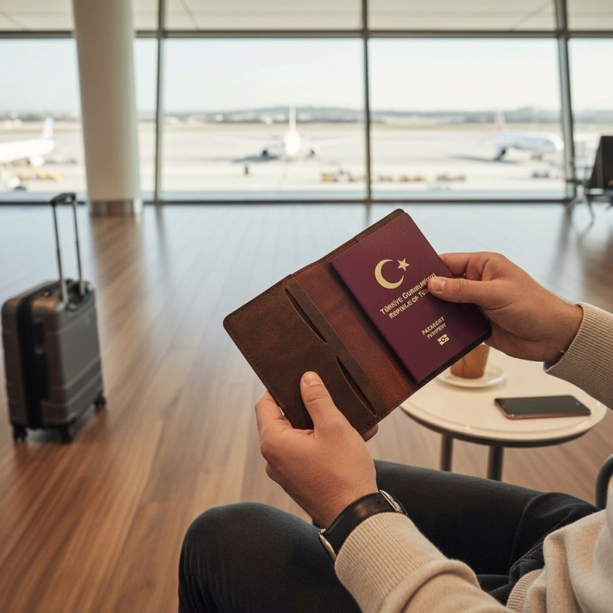 Nubuk Deri Pasaportluk